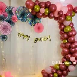 Chrome Birthday Decoration