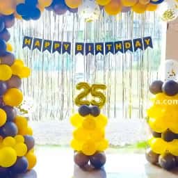 Balloon Decoration on Wall