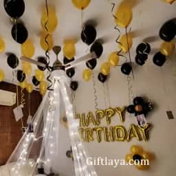 Net Decoration on Bed