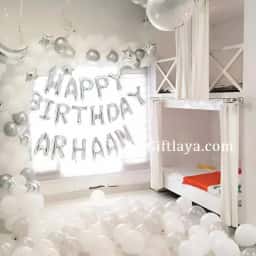 Dreamy Balloon Birthday Decoration