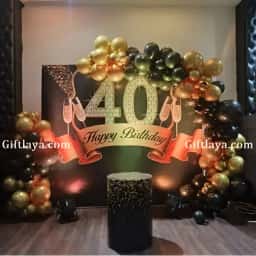 Cheers Birthday Decoration