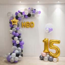 Simple Balloon Wall Decoration