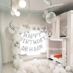 Dreamy Balloon Birthday Decoration