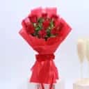 Flower Bouquet (6 Roses)
