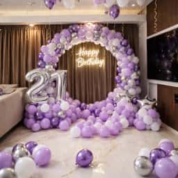 21st Birthday Celebration Decor