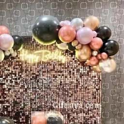 Classy Sequence Birthday Decoration