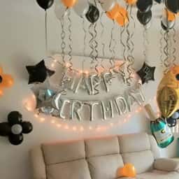 Happy Birthday Hall Decoration