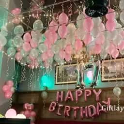 Pink and White Theme Decoration