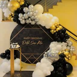 Custom Backdrop Decoration