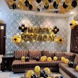 Birthday Balloon Decoration at Home