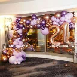 21st Birthday Arch Decoration