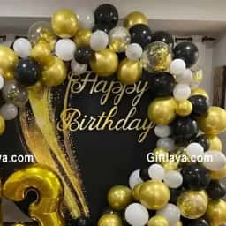 Customized Black Backdrop