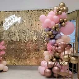 Sequence Birthday Decoration