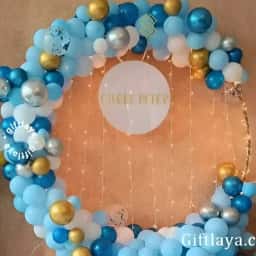 Christening Balloon Decoration