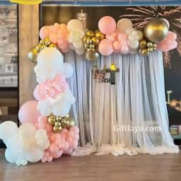Baby Girl Christening Setup