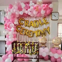Cradle Balloon Decoration