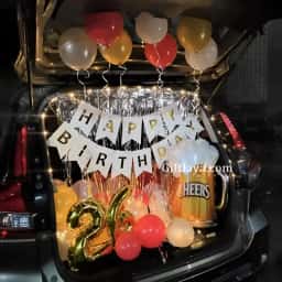 Car Boot Birthday Decoration