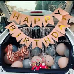 Birthday Car Decor