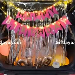 Birthday Car Decoration
