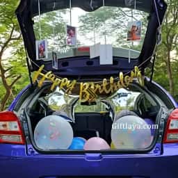 Confetti Car Decor