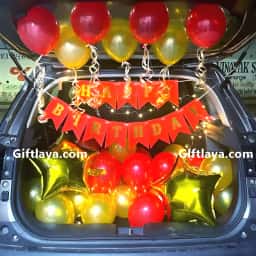 Birthday Car Boot Decoration