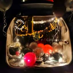 Birthday Decoration in Car