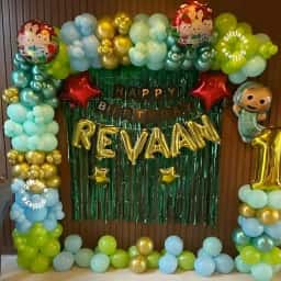 Cocomelon Birthday Theme Decoration