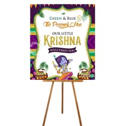 Krishna Theme Balloon Decoration