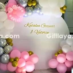 1st Birthday Balloon Decoration