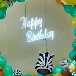 Jungle Theme Ring Decoration