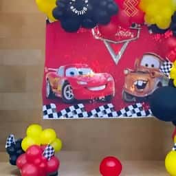 Hot Wheels Car Theme Decoration