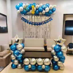 First Birthday Setup