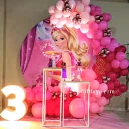Barbie Theme Birthday Decoration