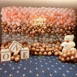 Teddy Bear Balloon Birthday Decoration