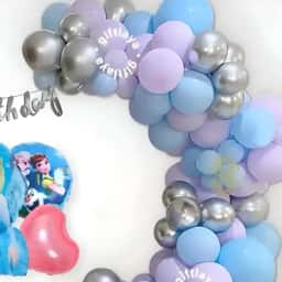 Frozen Theme Balloon Decoration
