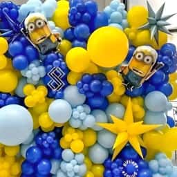 Customized Minion Theme Birthday Decoration