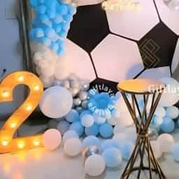 Football Birthday Theme Decoration
