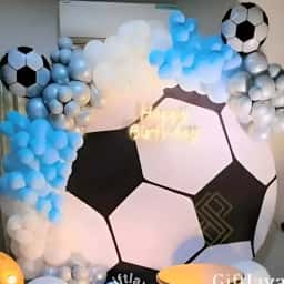 Football Birthday Theme Decoration