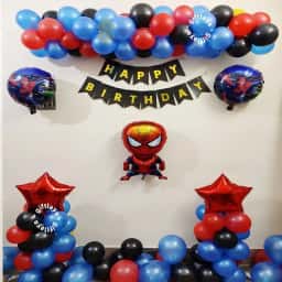 Spiderman Theme Decoration