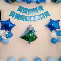 Simple Frozen Theme Decoration
