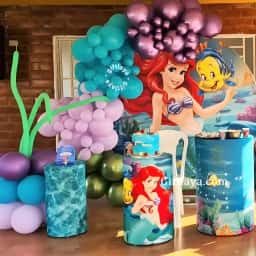 Premium Mermaid Birthday Decoration