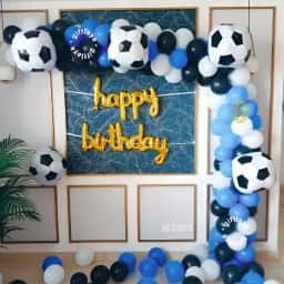 Simple Football Decoration