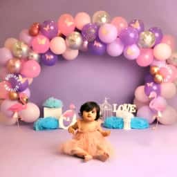 Cake Smash Photoshoot Decoration