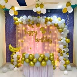 Star and Moon Birthday Decoration