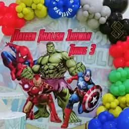 Avenger Theme Premium Decoration