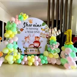 Animal Theme Birthday Decoration