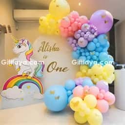 Unicorn Theme Balloon Decoration