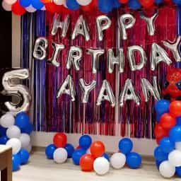 Spiderman Balloon Decoration