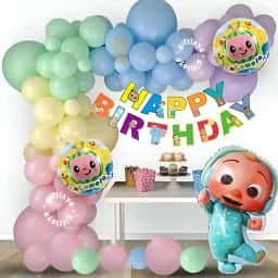 Cocomelon Theme Balloon Decoration