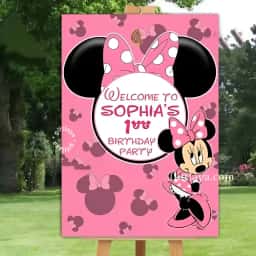 Minnie Mouse Stage Decoration